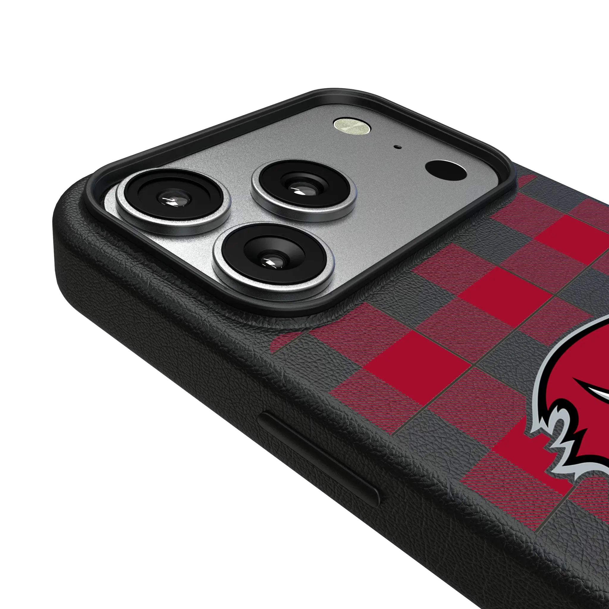 Tampa Bay Buccaneers Plaid MagSafe Compatible Phone Case for Apple iPhone