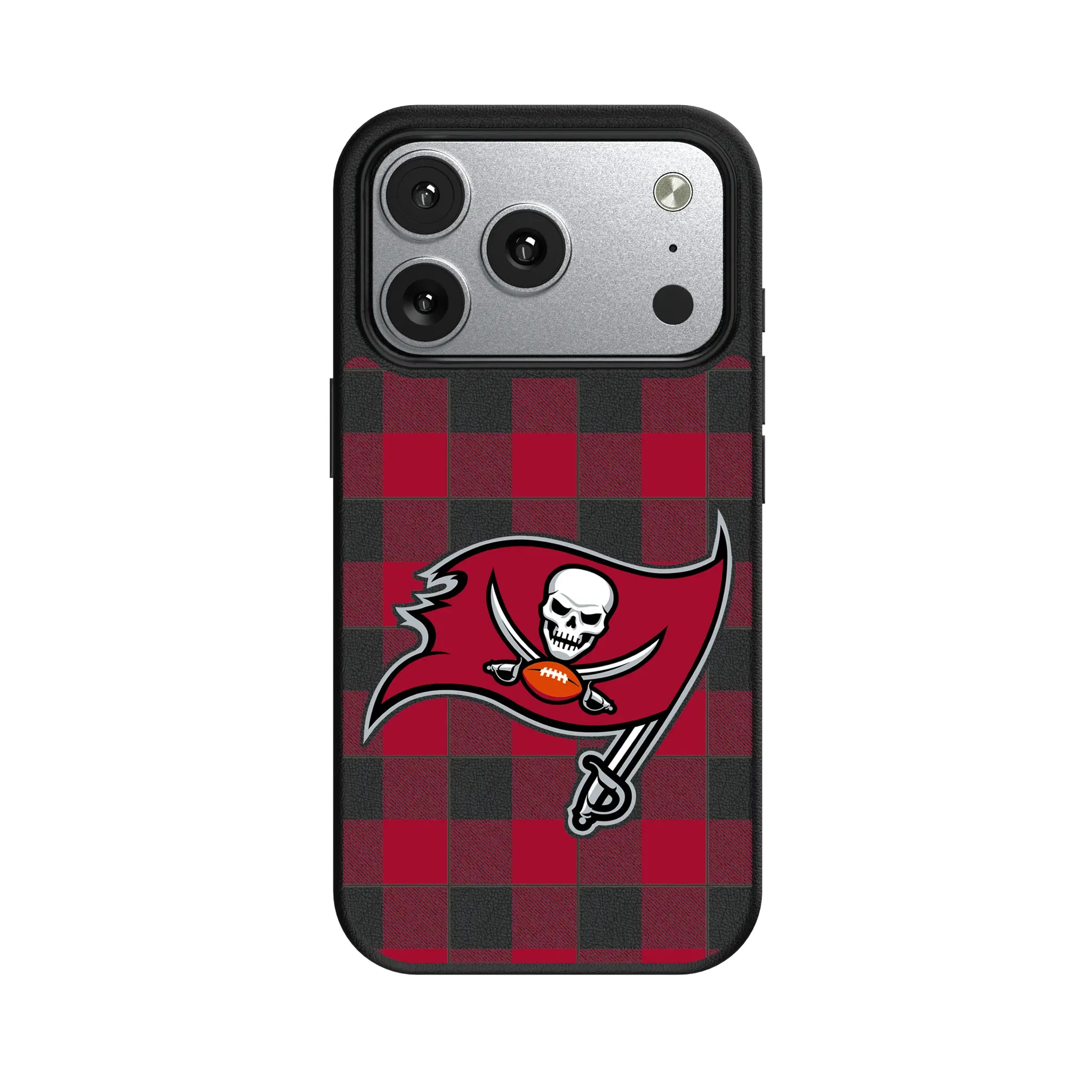 Tampa Bay Buccaneers Plaid MagSafe Compatible Phone Case for Apple iPhone