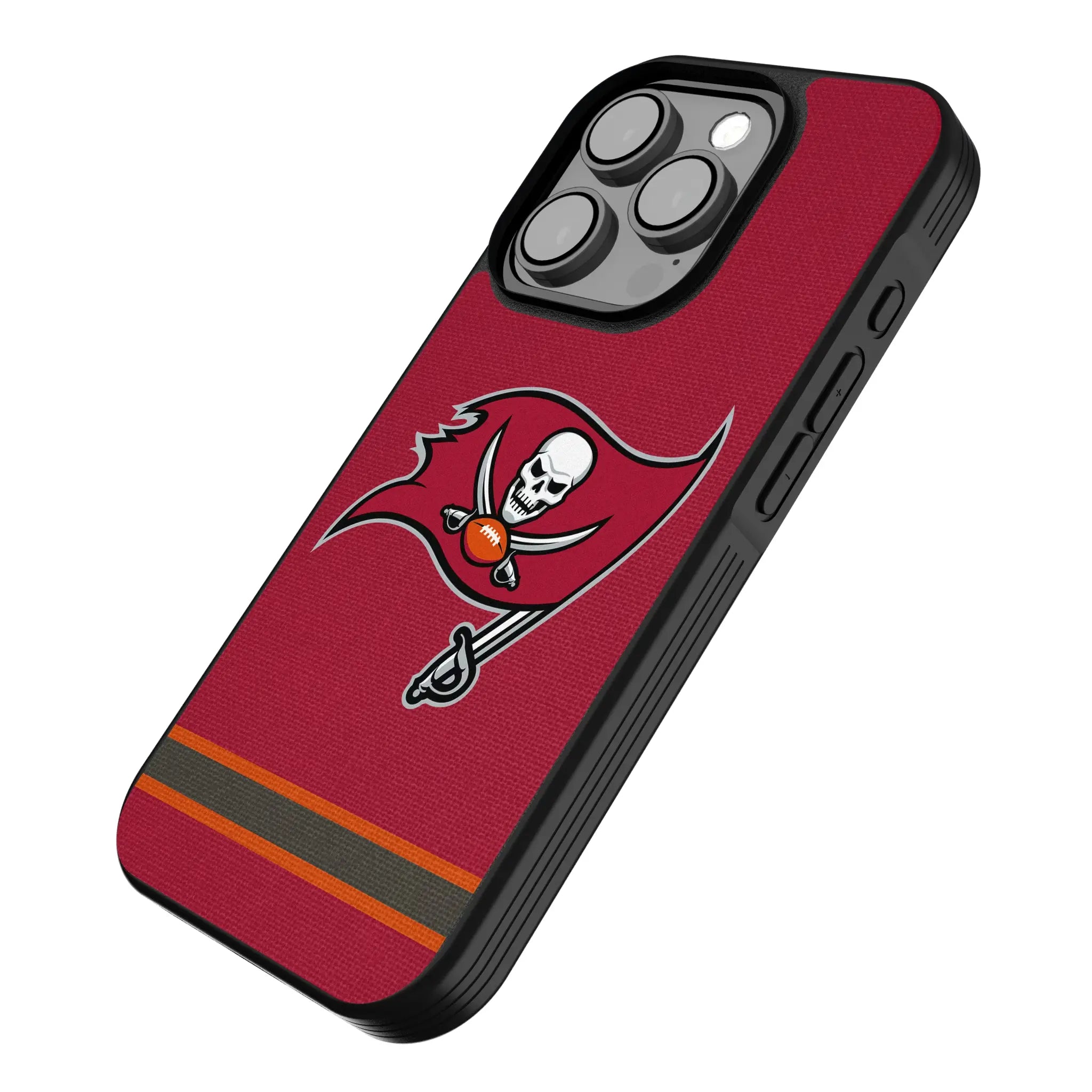 Tampa Bay Buccaneers Stripe Bump Phone Case