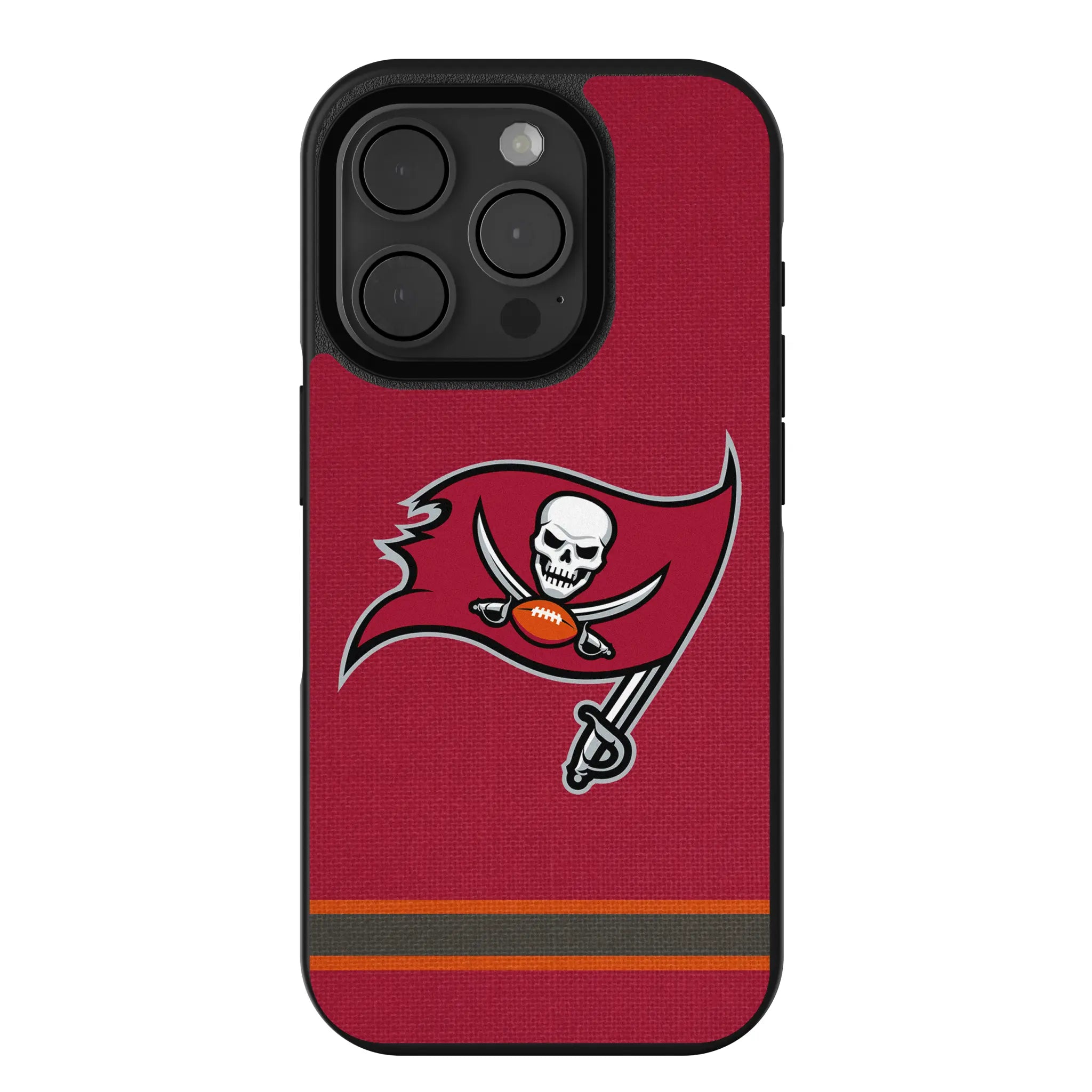 Tampa Bay Buccaneers Stripe Bump Phone Case