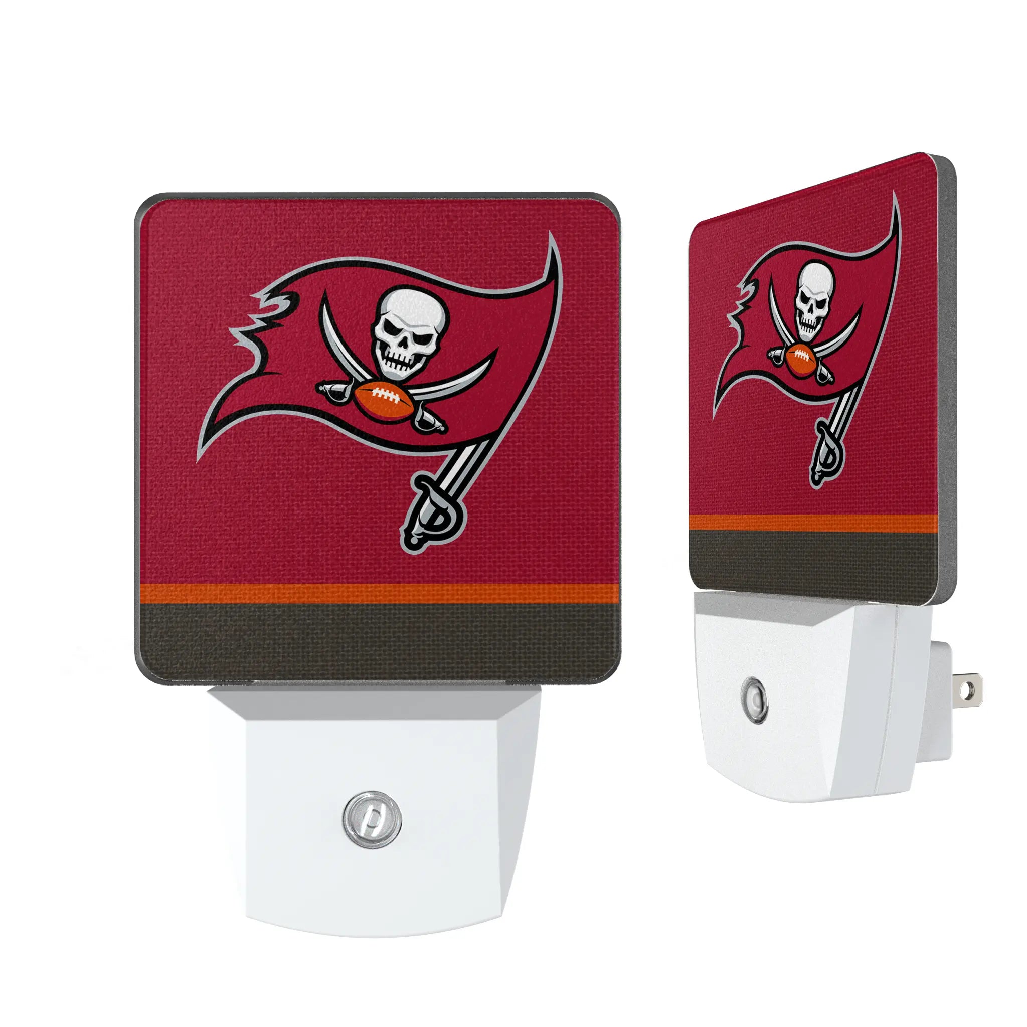 Tampa Bay Buccaneers Stripe Night Light 2-Pack