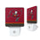 Tampa Bay Buccaneers Stripe Night Light 2-Pack