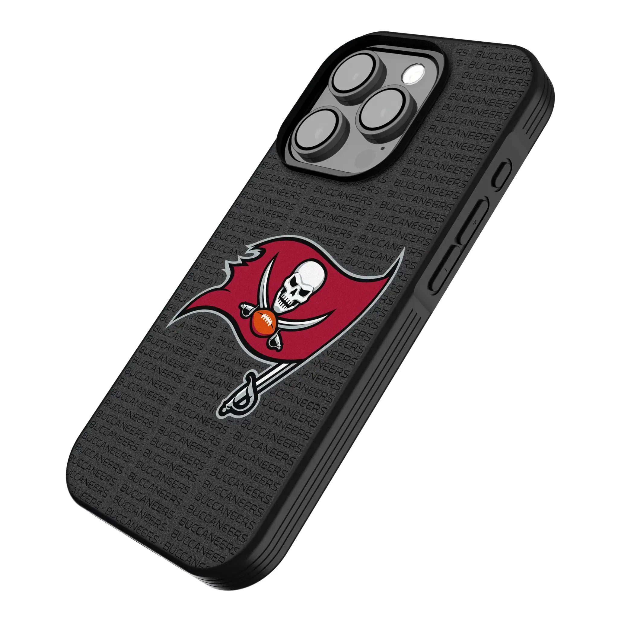 Tampa Bay Buccaneers Text Backdrop Bump Phone Case