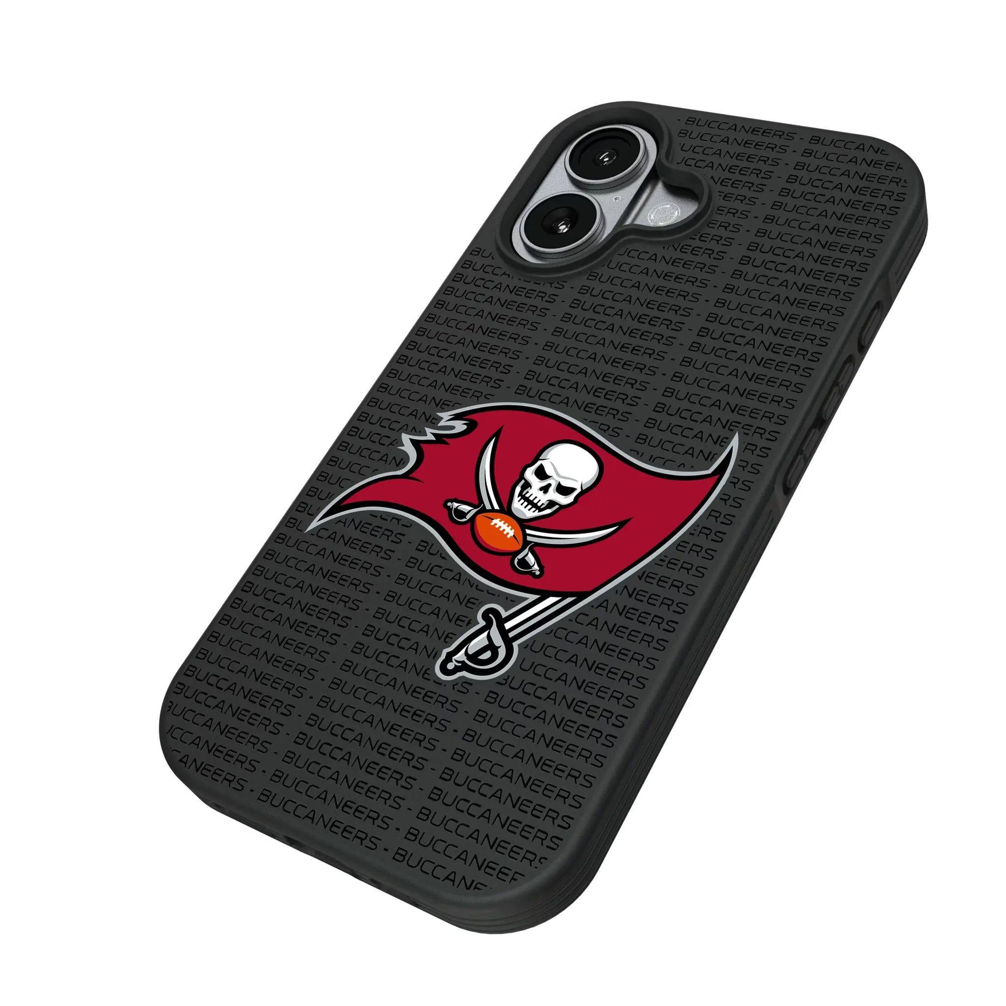 Tampa Bay Buccaneers Text Backdrop Bump Phone Case