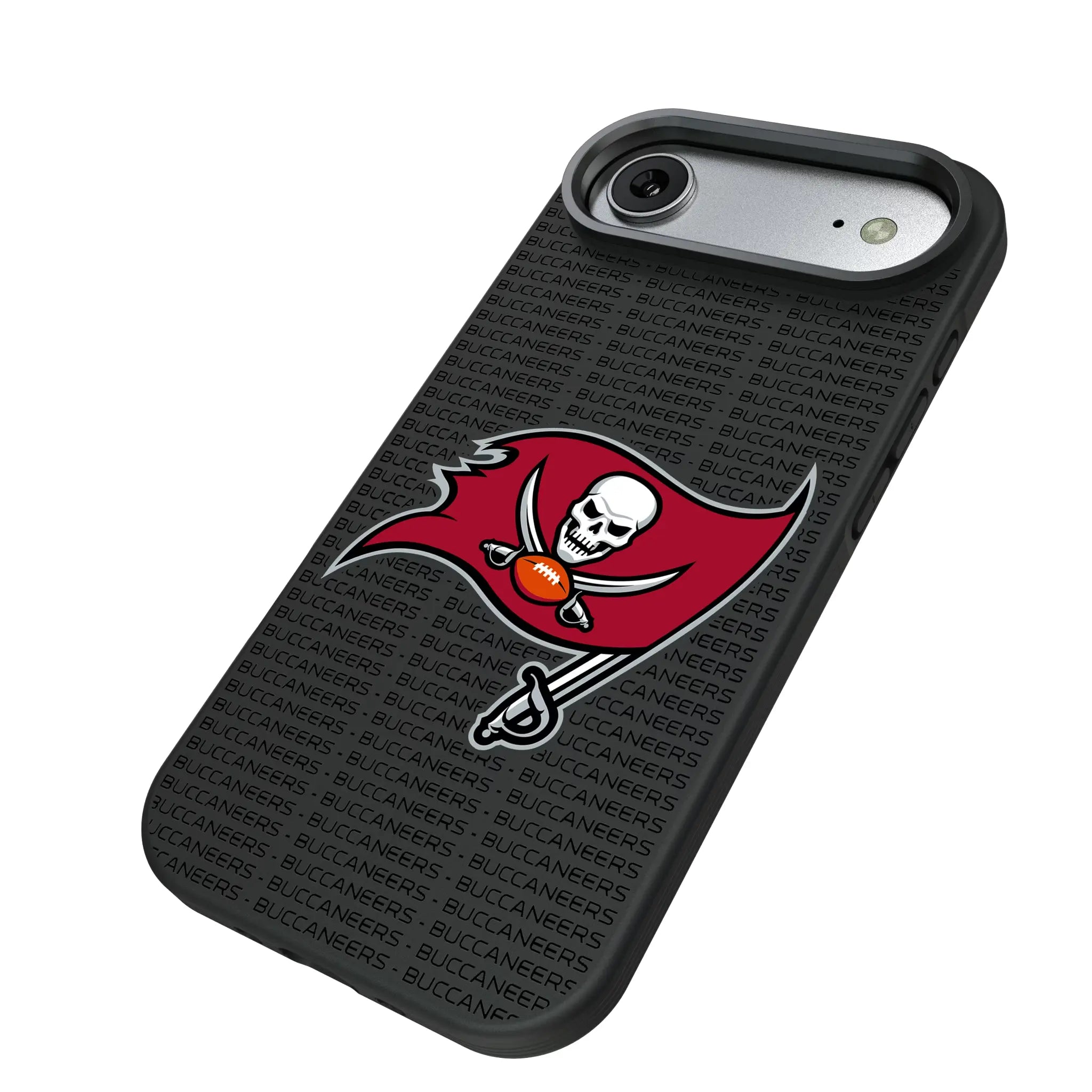 Tampa Bay Buccaneers Text Backdrop Bump Phone Case