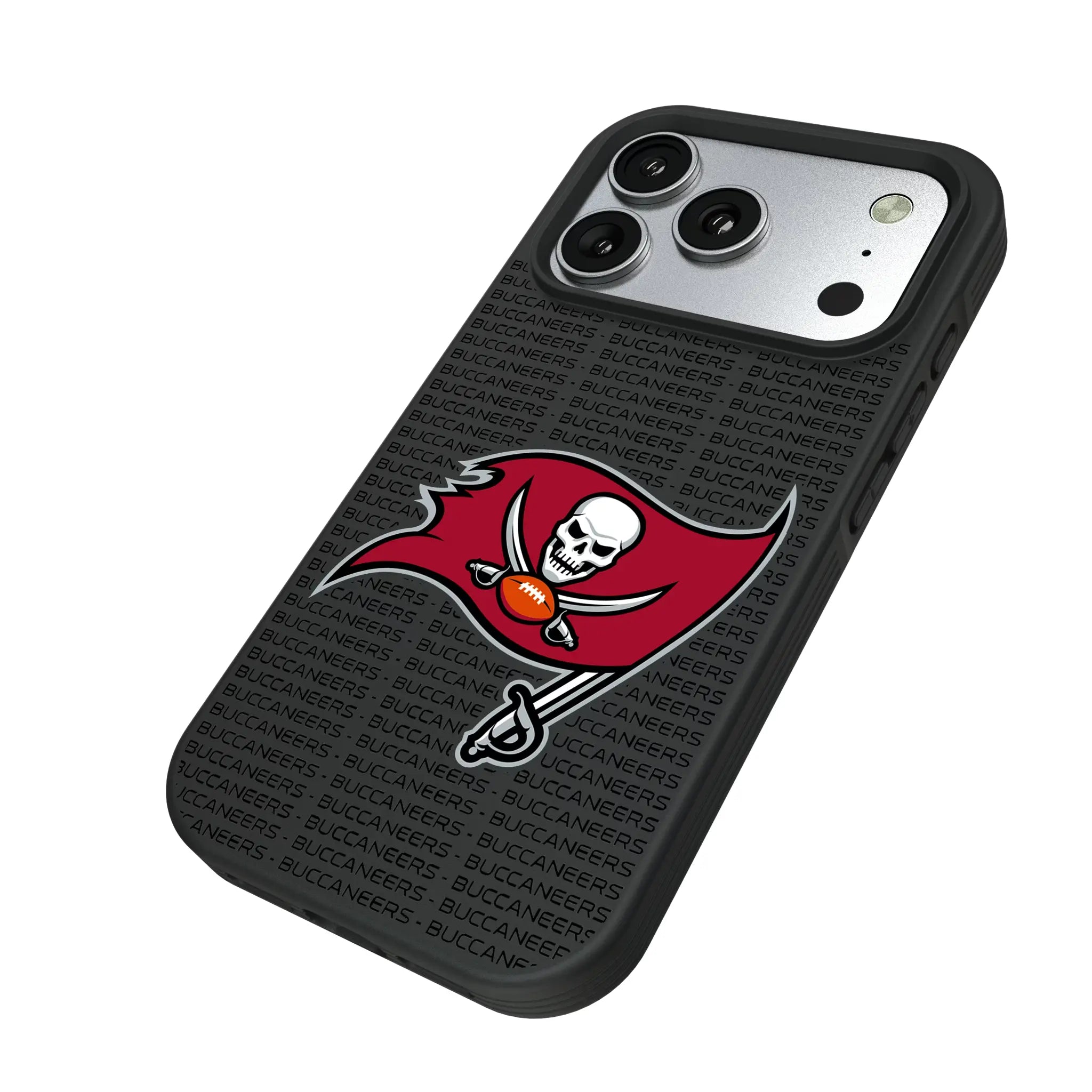 Tampa Bay Buccaneers Text Backdrop Bump Phone Case