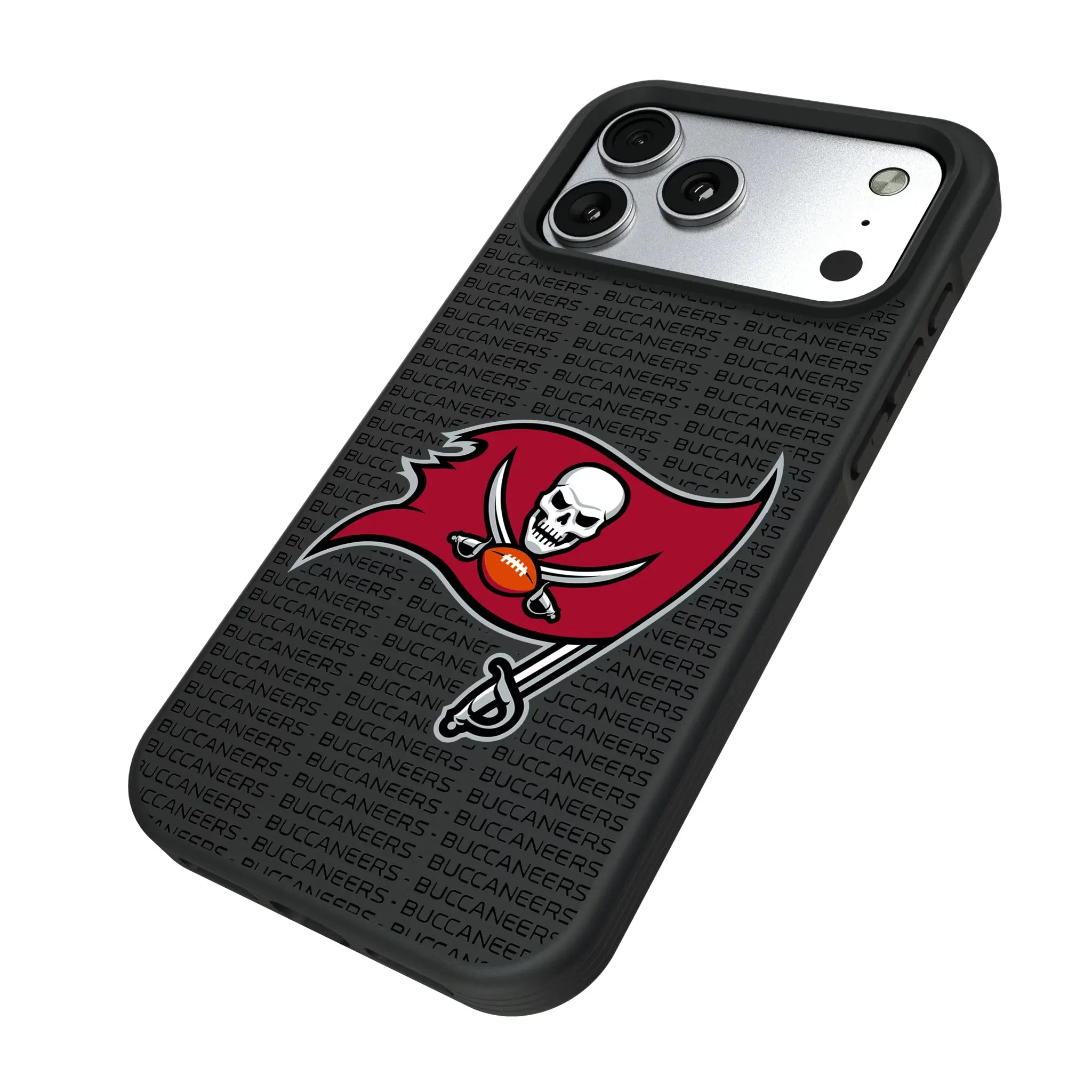 Tampa Bay Buccaneers Text Backdrop Bump Phone Case