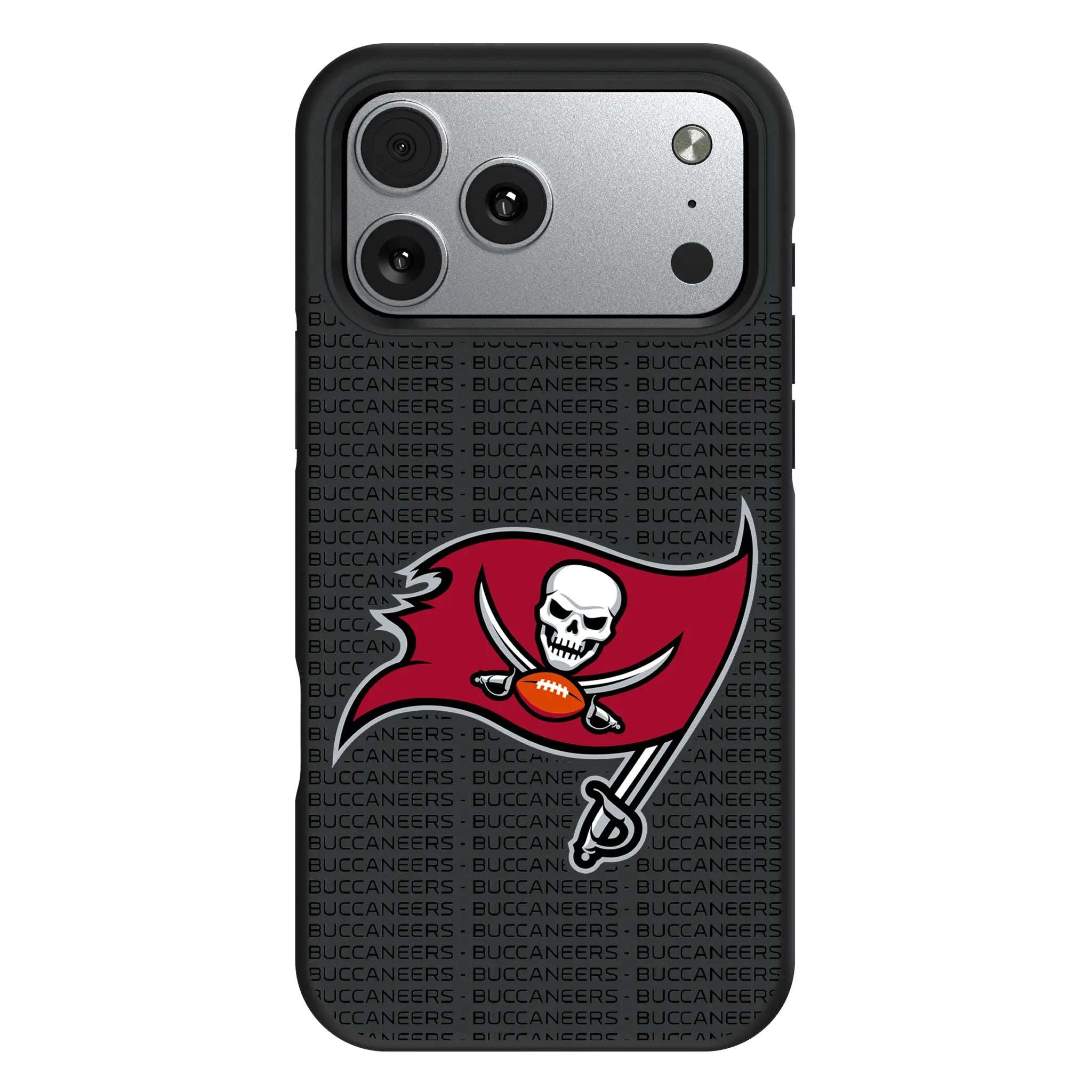 Tampa Bay Buccaneers Text Backdrop Bump Phone Case