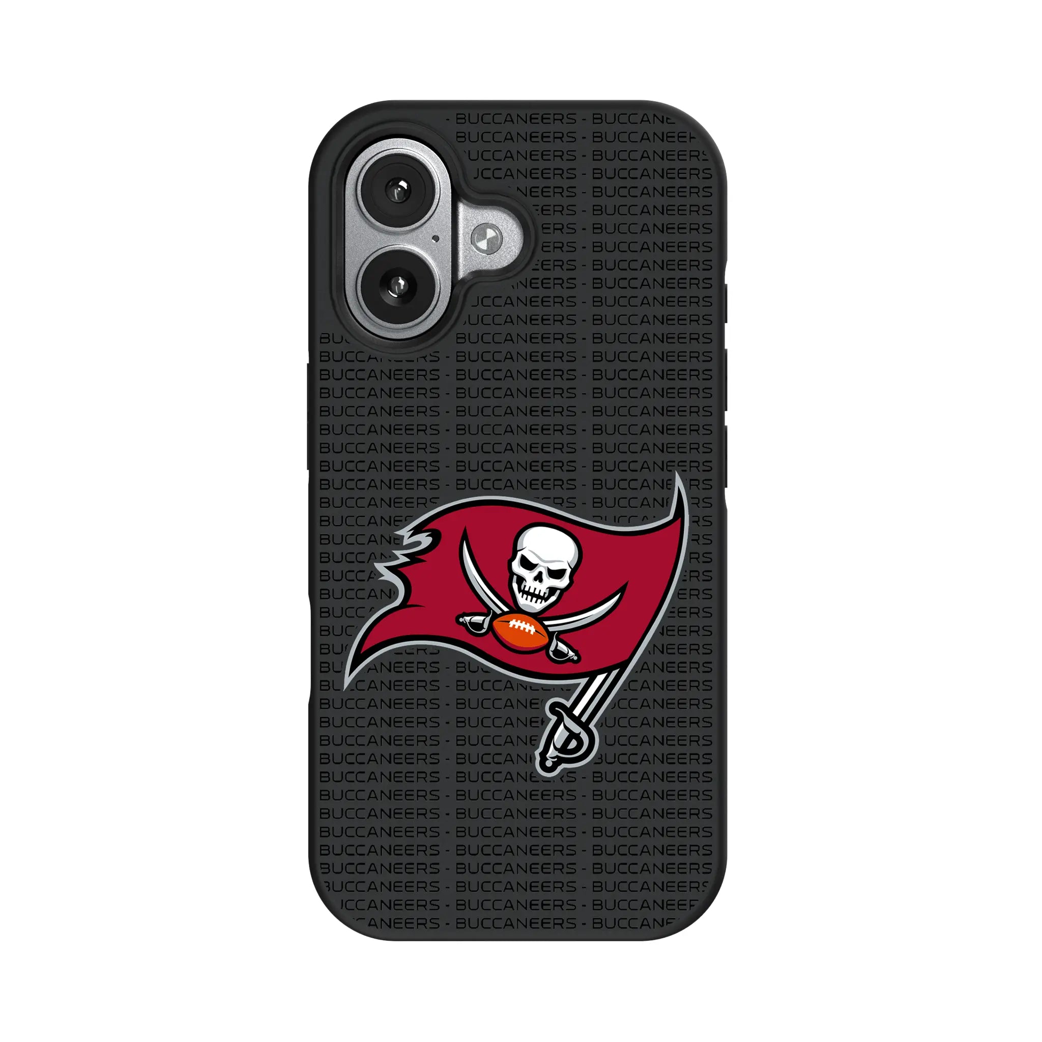 Tampa Bay Buccaneers Text Backdrop Bump Phone Case