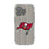 Tampa Bay Buccaneers Text Backdrop Clear Phone Case for Apple iPhone
