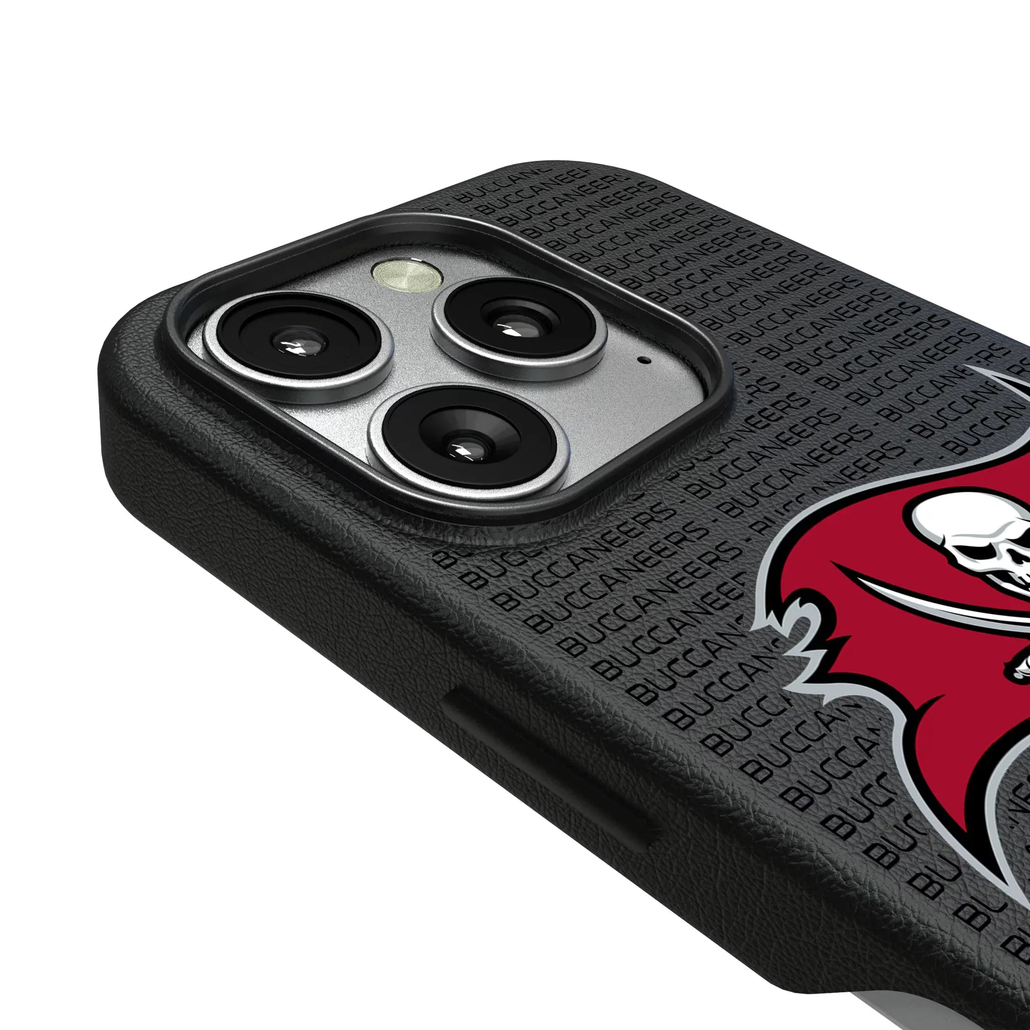 Tampa Bay Buccaneers Text Backdrop MagSafe Compatible Phone Case for Apple iPhone