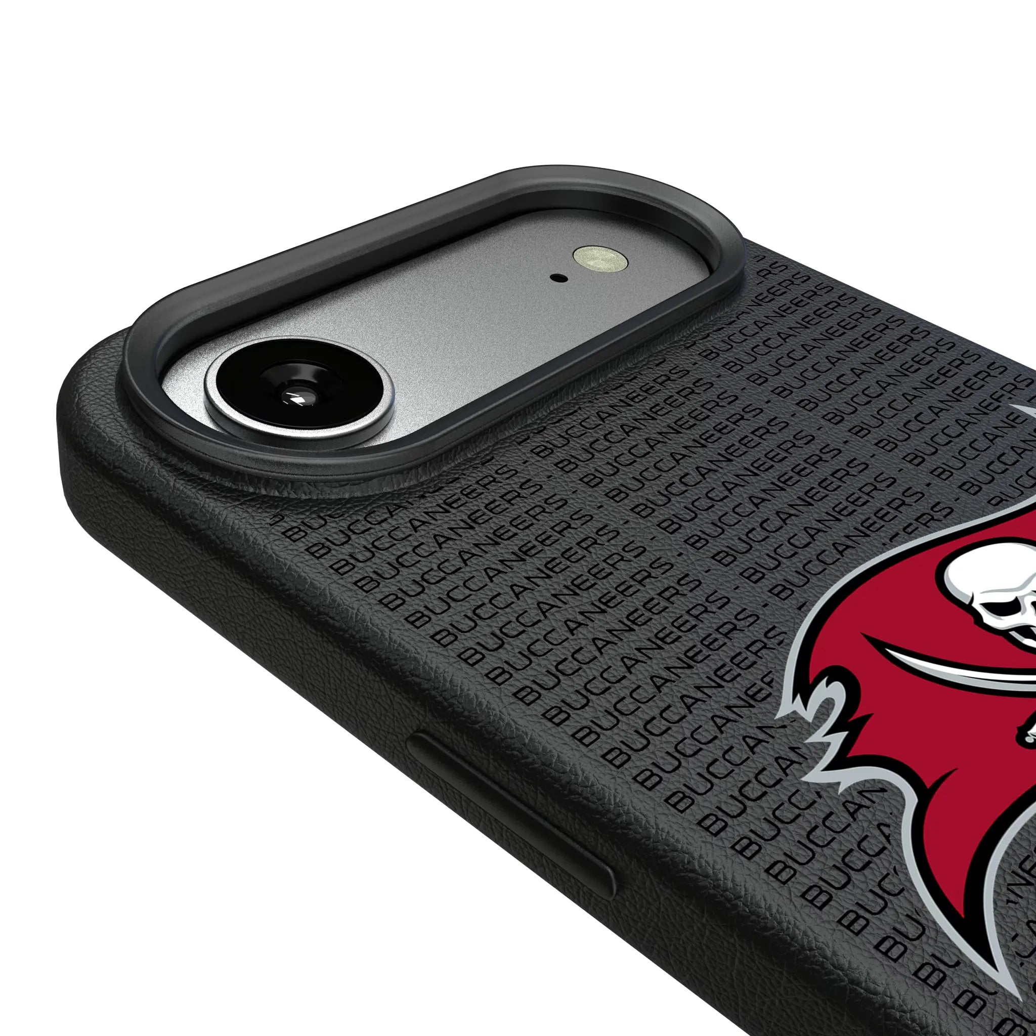 Tampa Bay Buccaneers Text Backdrop MagSafe Compatible Phone Case for Apple iPhone