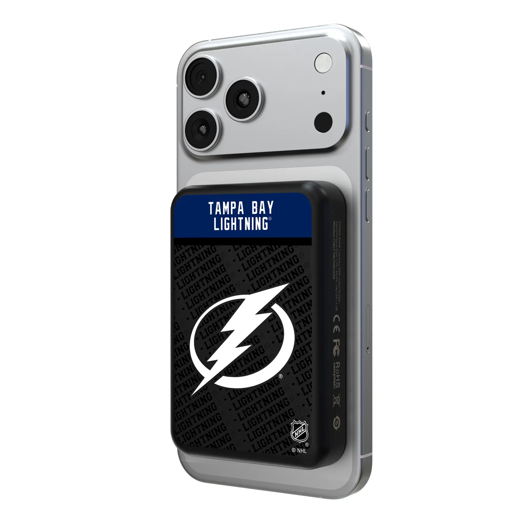 Tampa Bay Lightning Endzone Plus Wireless Mag Power Bank