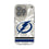 Tampa Bay Lightning Ice Stripe Clear Phone Case for Apple iPhone
