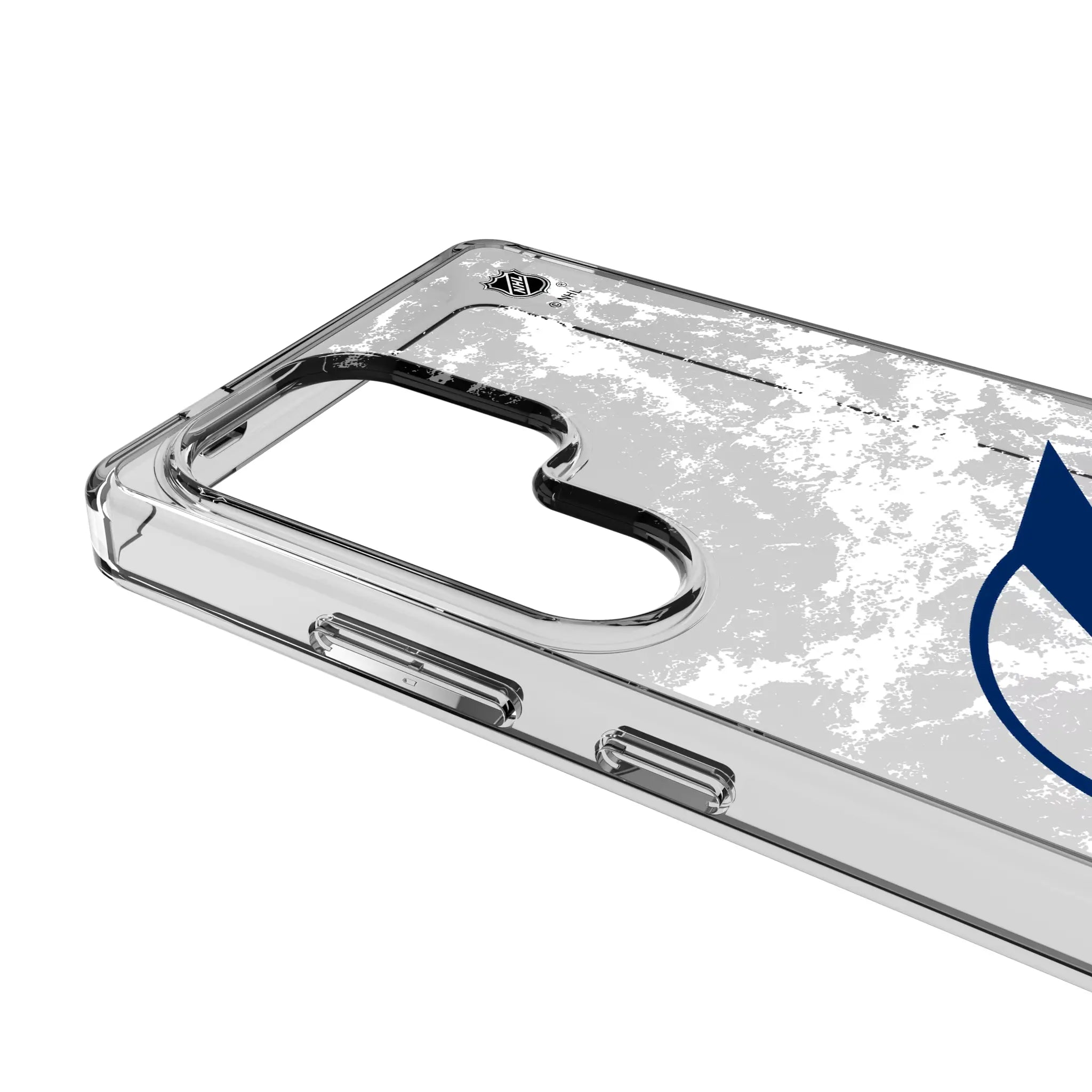 Tampa Bay Lightning Ice Stripe Clear Phone Case for Samsung Galaxy