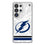 Tampa Bay Lightning Ice Stripe Clear Phone Case for Samsung Galaxy