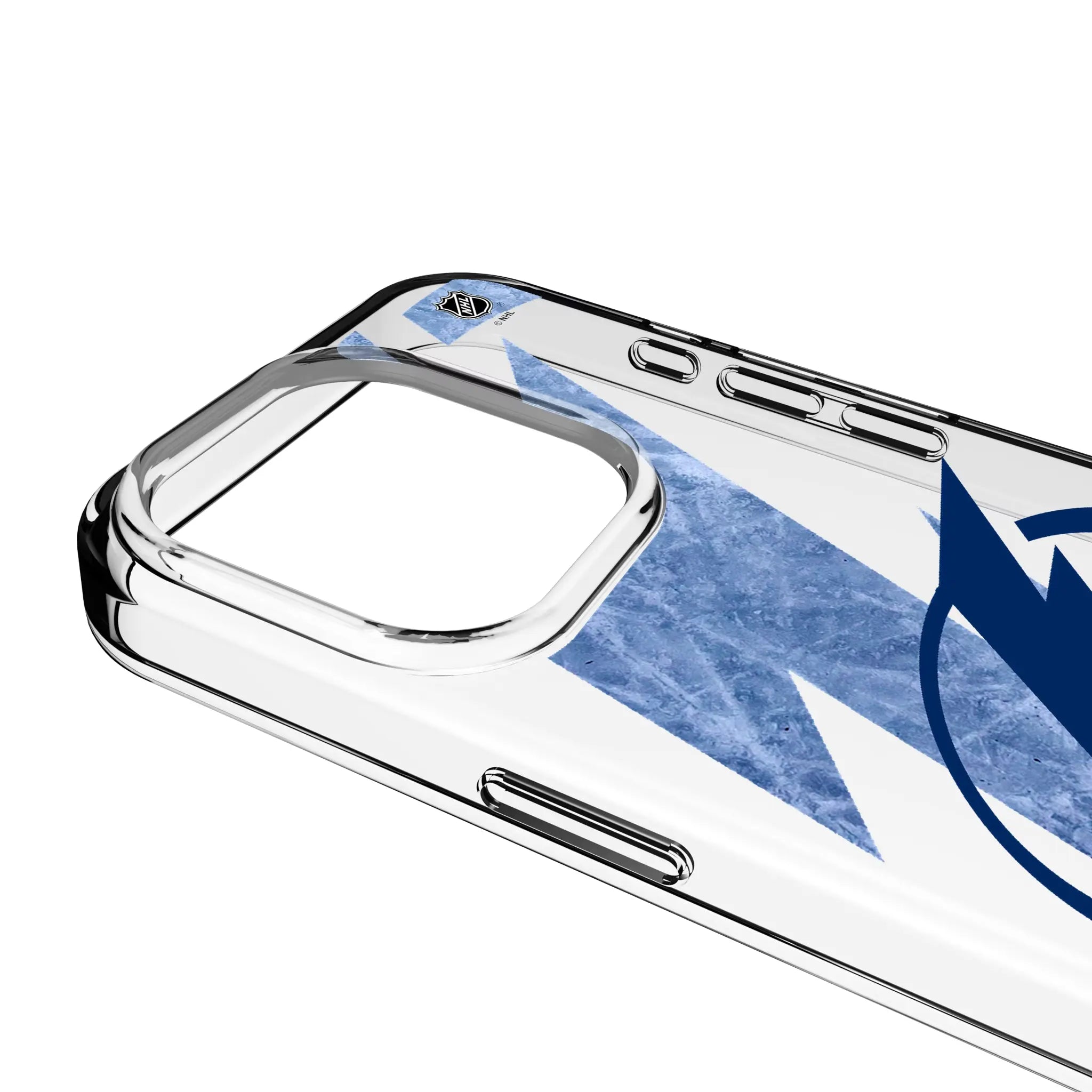 Tampa Bay Lightning Ice Tilt Clear Phone Case for Apple iPhone