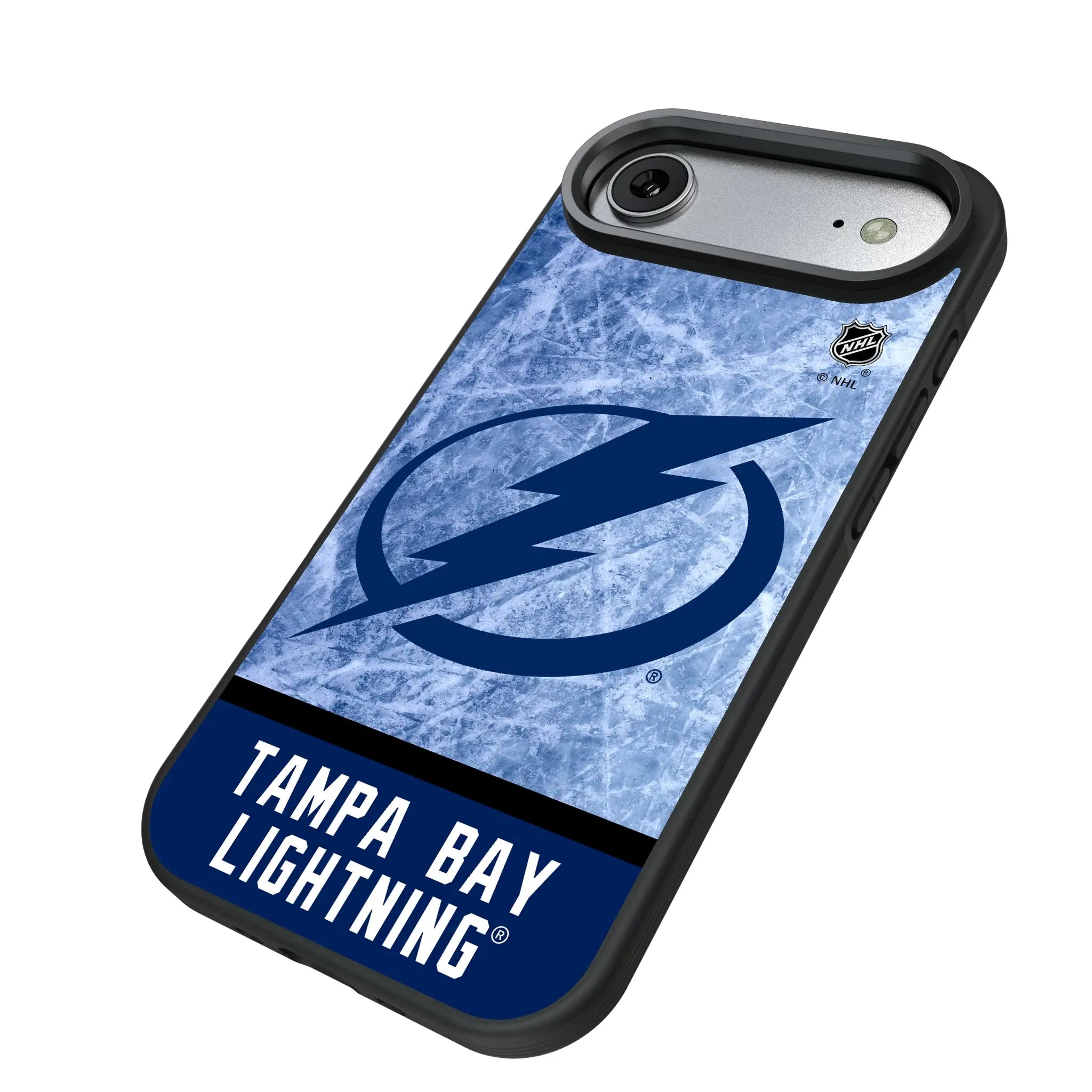 Tampa Bay Lightning Ice Wordmark Bump Phone Case