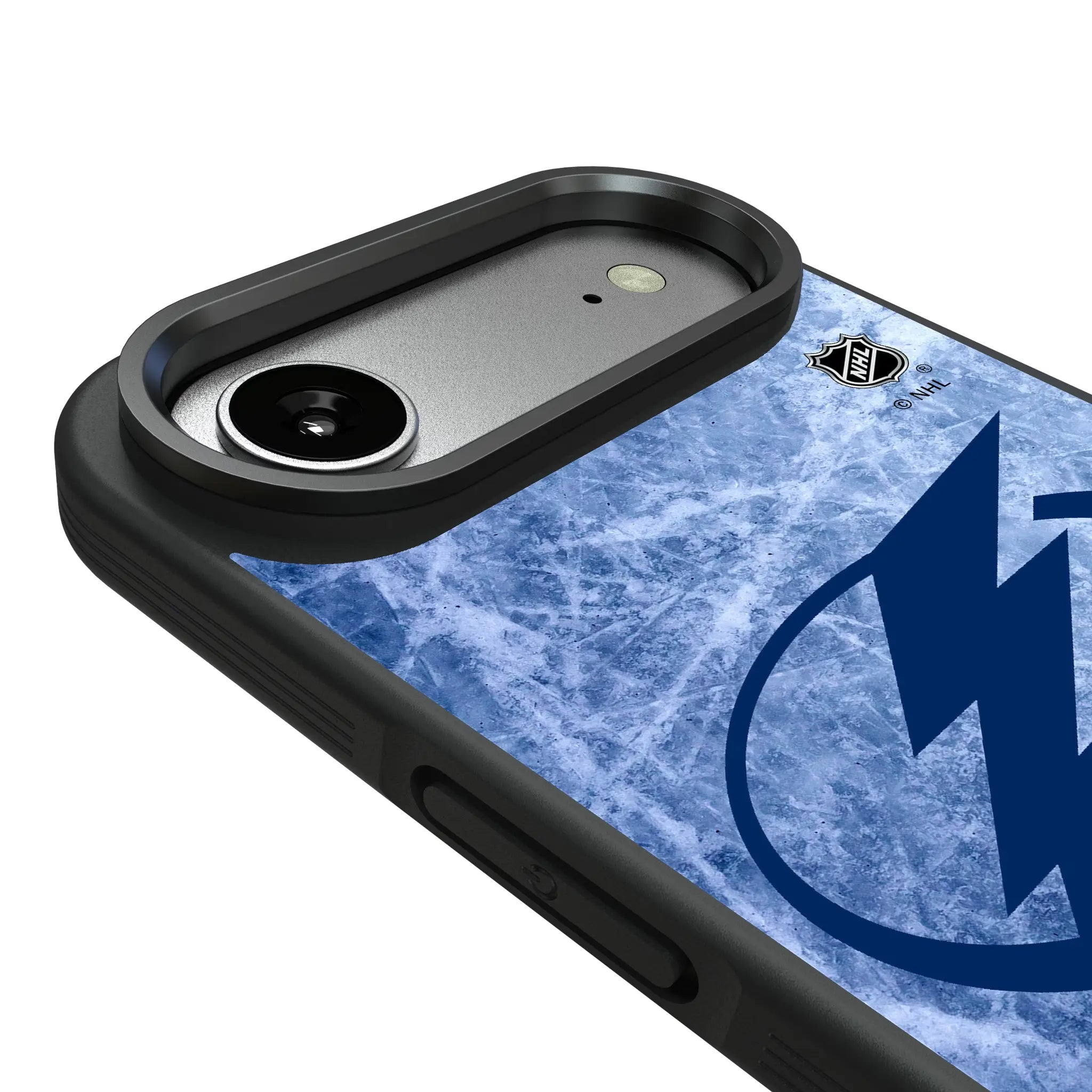 Tampa Bay Lightning Ice Wordmark Bump Phone Case