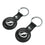 Tampa Bay Lightning Insignia Black Airtag Holder 2-Pack