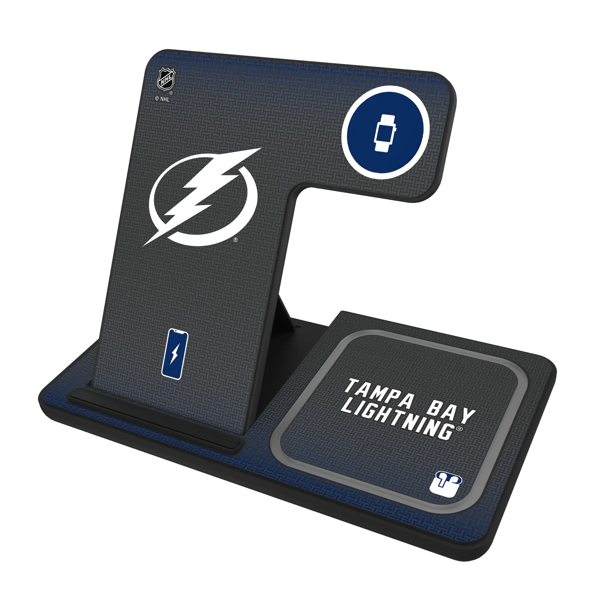 Tampa Bay Lightning Linen 3 in 1 Charging Station