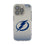 Tampa Bay Lightning Linen Clear Phone Case for Apple iPhone