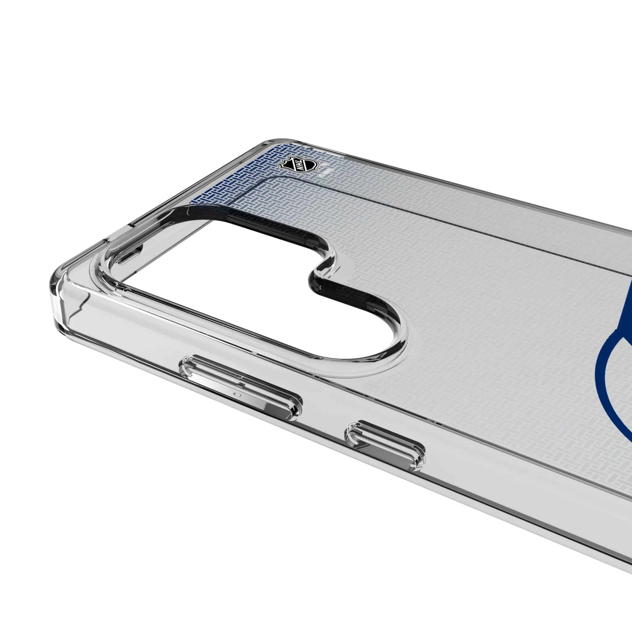 Tampa Bay Lightning Linen Clear Phone Case for Samsung Galaxy