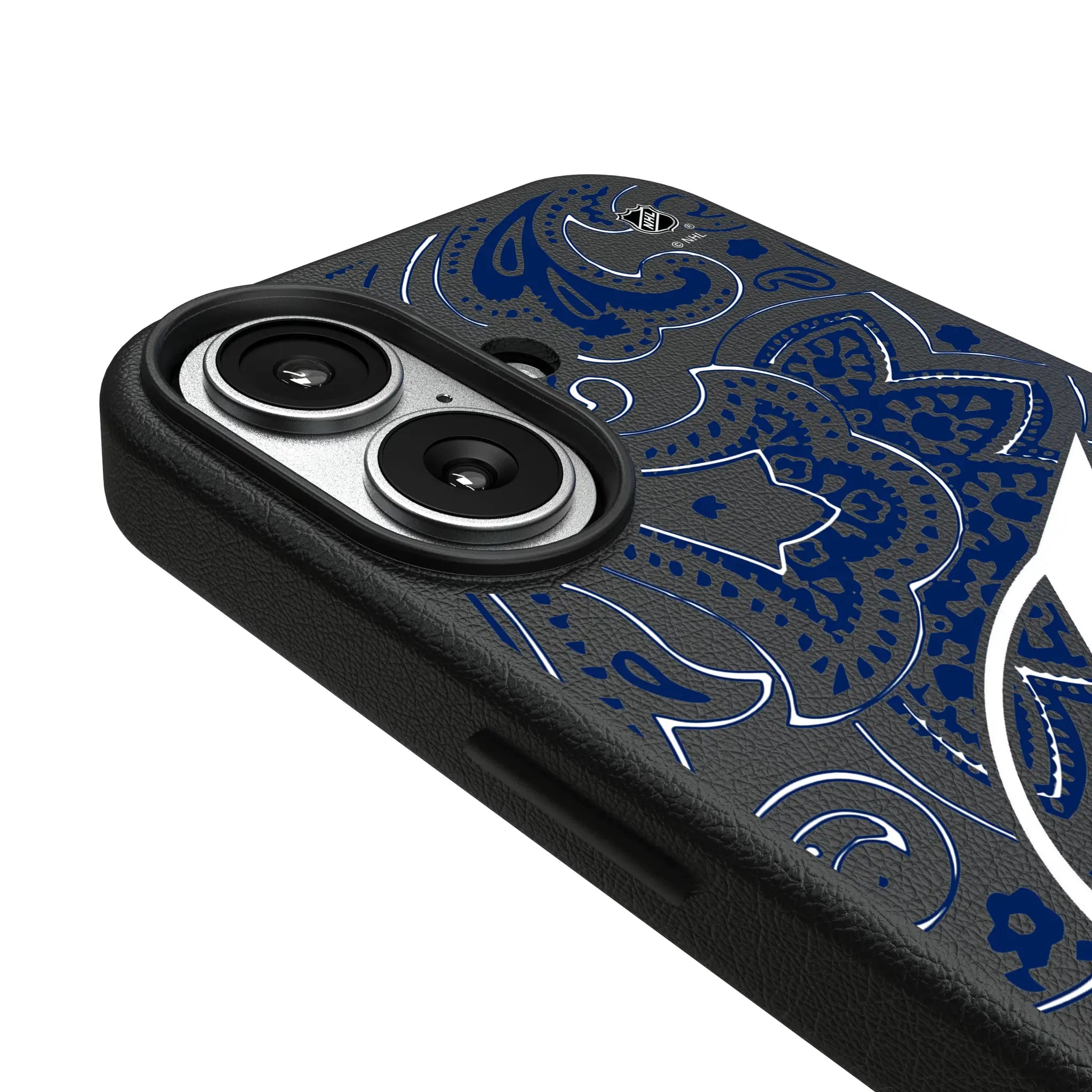 Tampa Bay Lightning Paisley MagSafe Compatible Phone Case for Apple iPhone