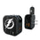 Tampa Bay Lightning Text Backdrop 2 in 1 USB A/C Charger