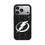 Tampa Bay Lightning Text Backdrop MagSafe Compatible Phone Case for Apple iPhone