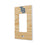 Tampa Bay Rays Baseball Bat Hidden-Screw Light Switch Plate