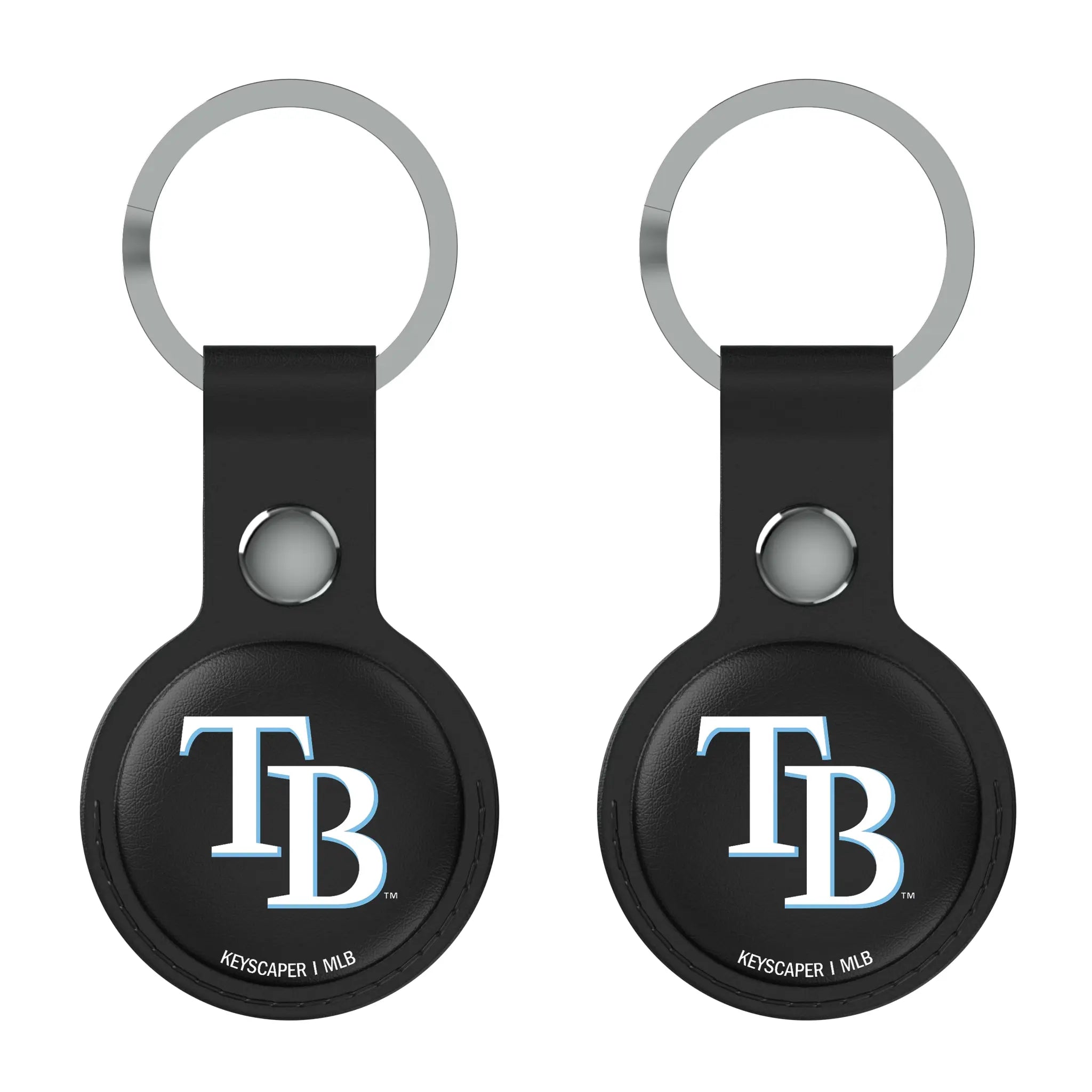 Tampa Bay Rays Insignia Black Airtag Holder 2-Pack