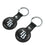 Tampa Bay Rays Insignia Black Airtag Holder 2-Pack