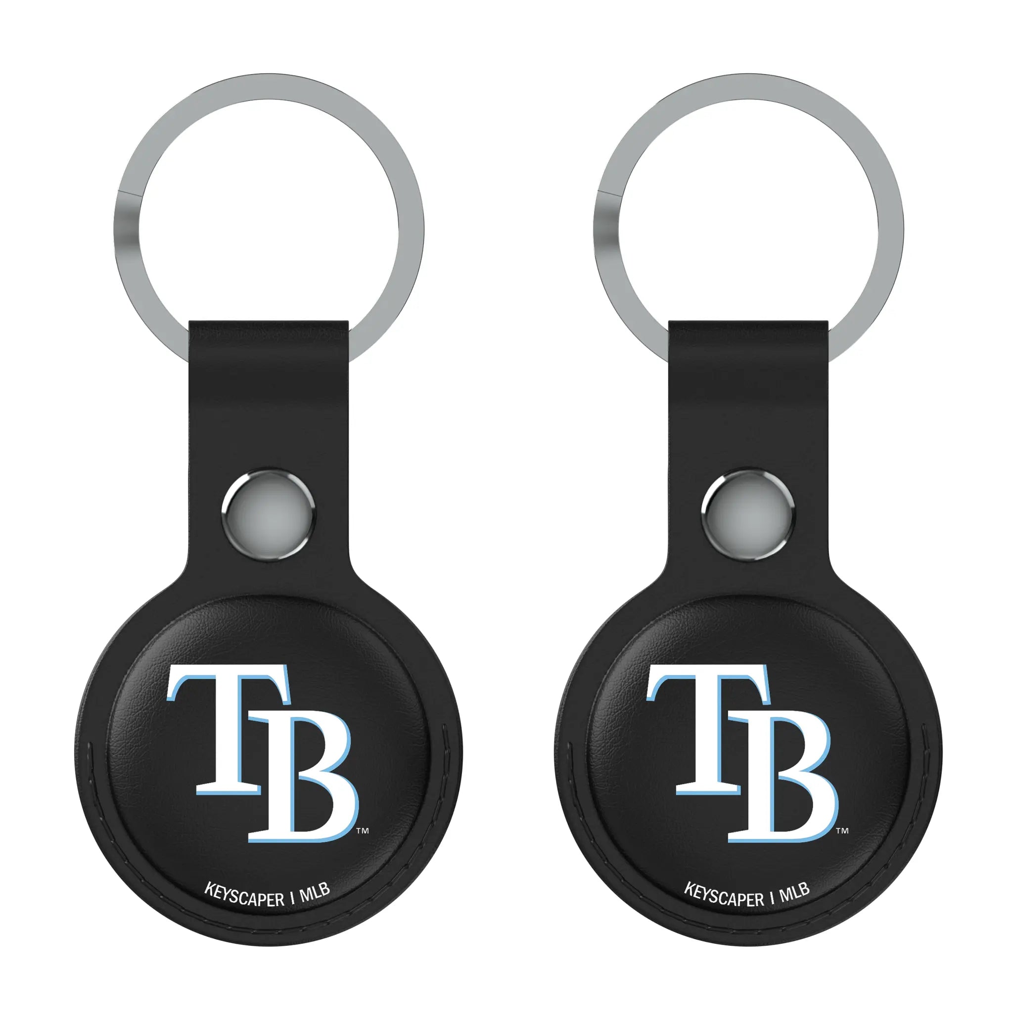 Tampa Bay Rays Insignia Black Airtag Holder 2-Pack
