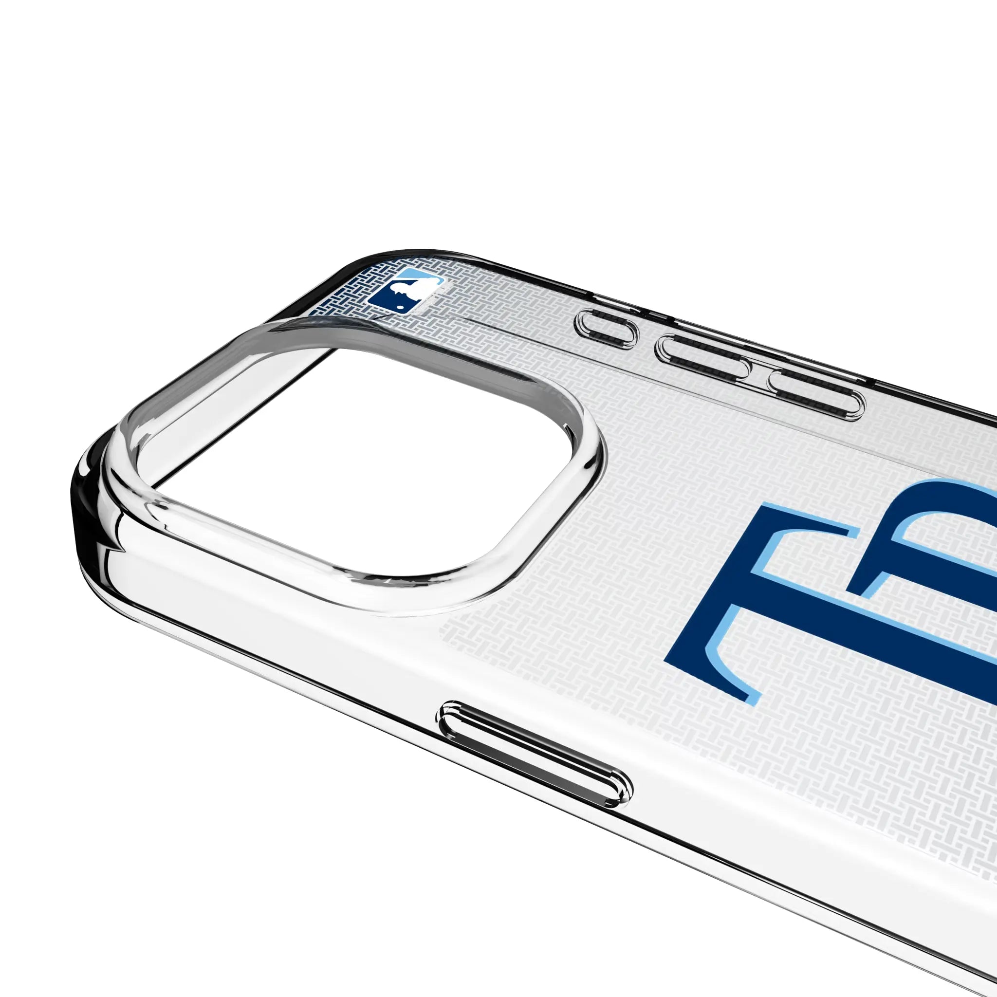 Tampa Bay Rays Linen Clear Phone Case for Apple iPhone
