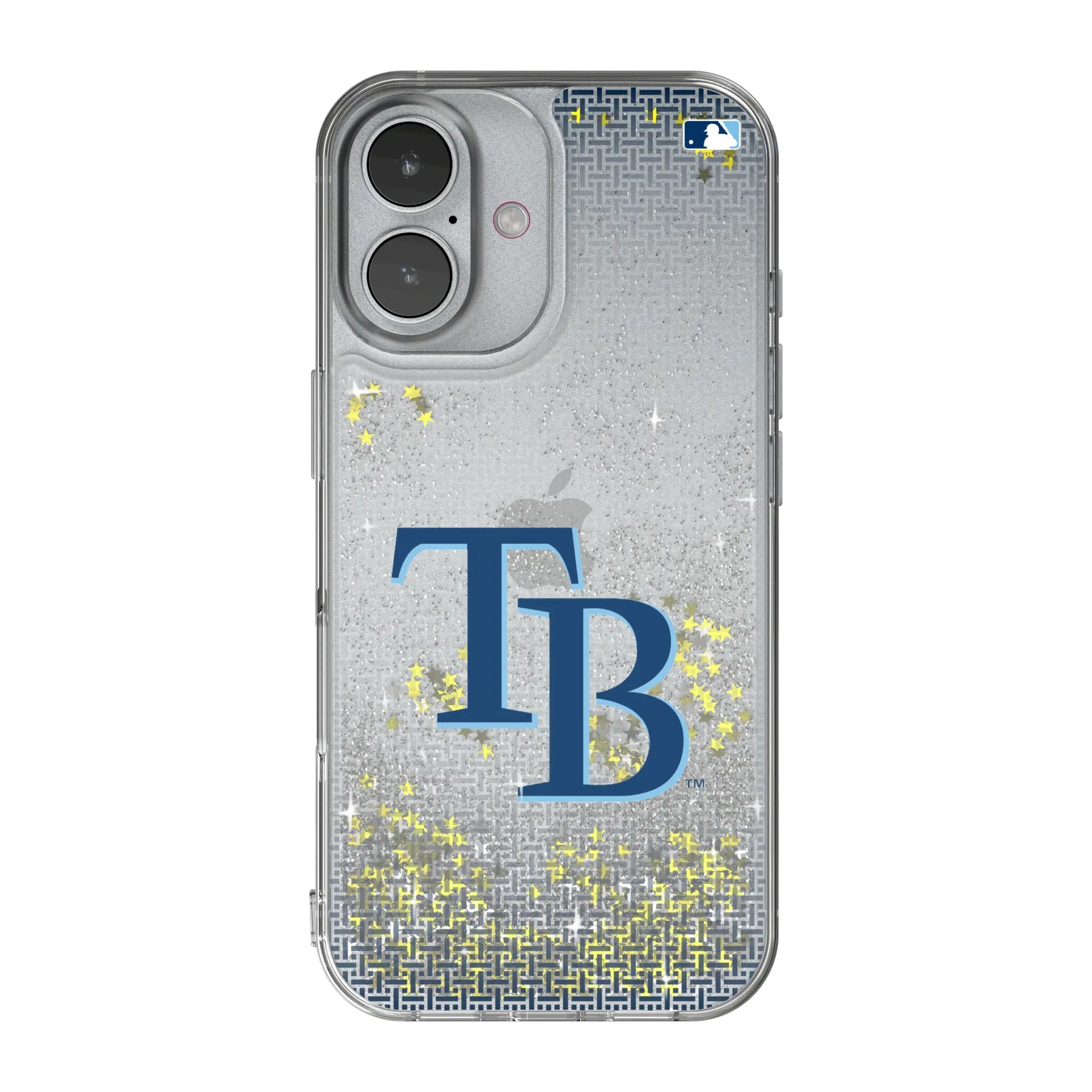 Tampa Bay Rays Linen Glitter Phone Case