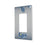 Tampa Bay Rays Linen Hidden-Screw Light Switch Plate