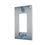 Tampa Bay Rays Linen Hidden-Screw Light Switch Plate