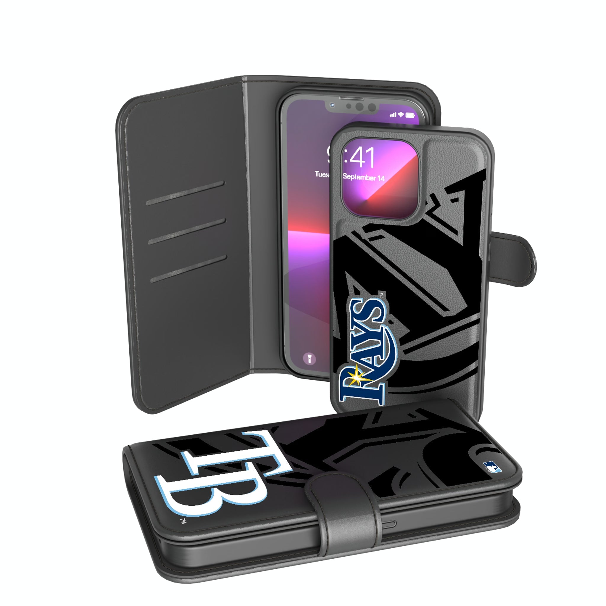 Tampa Bay Rays Tilt Wallet Case - Sports Gifts, Sports Memorabilia, Sports Collectibles, Fan Shop