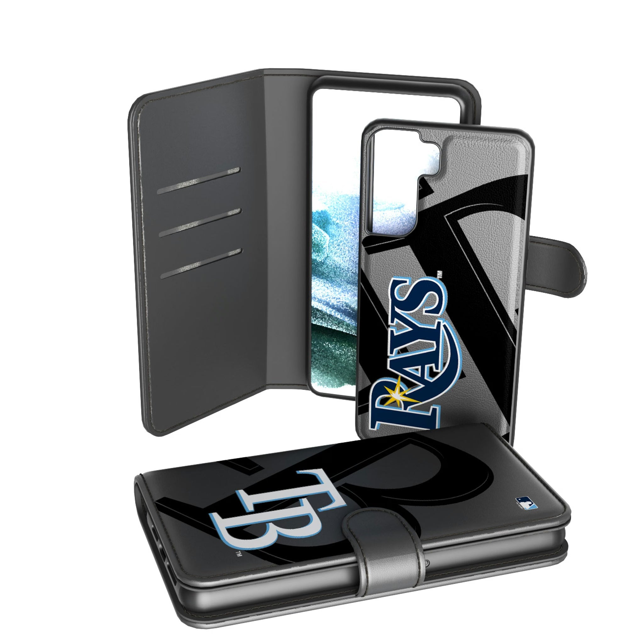 Tampa Bay Rays Tilt Wallet Case - Sports Gifts, Sports Memorabilia, Sports Collectibles, Fan Shop