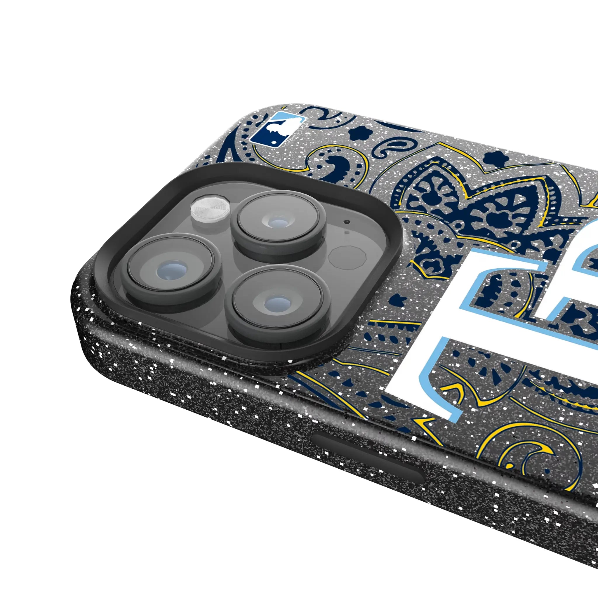 Tampa Bay Rays Paisley Bling Phone Case
