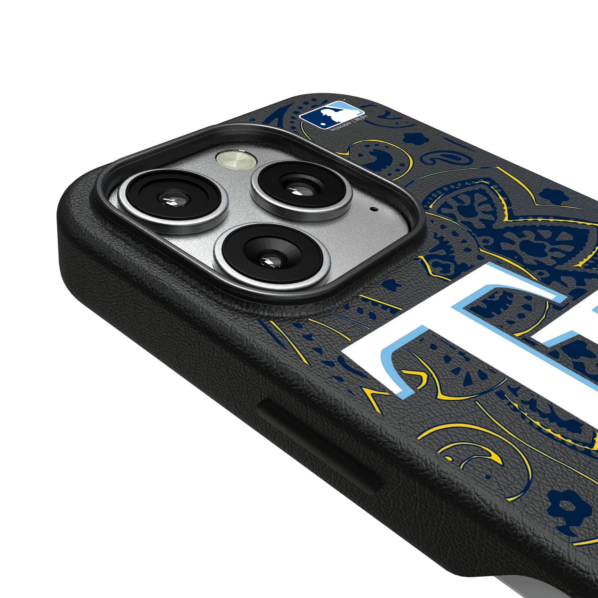 Tampa Bay Rays Paisley MagSafe Compatible Phone Case for Apple iPhone