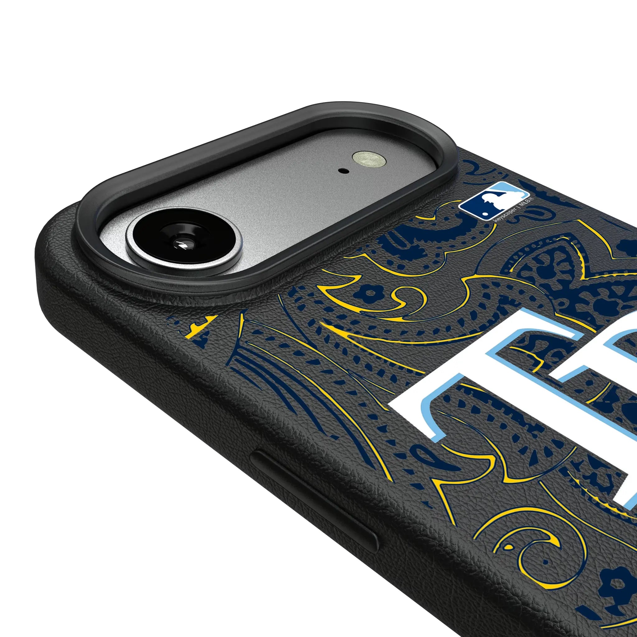 Tampa Bay Rays Paisley MagSafe Compatible Phone Case for Apple iPhone