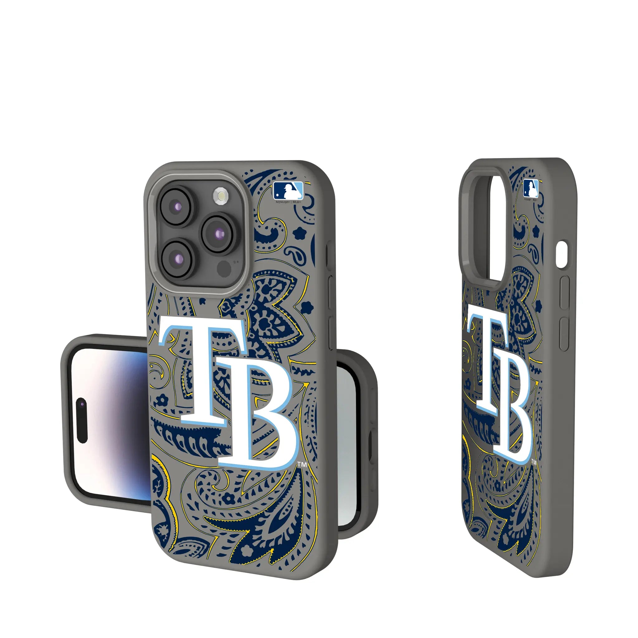 Tampa Bay Rays Paisley Soft Touch Phone Case