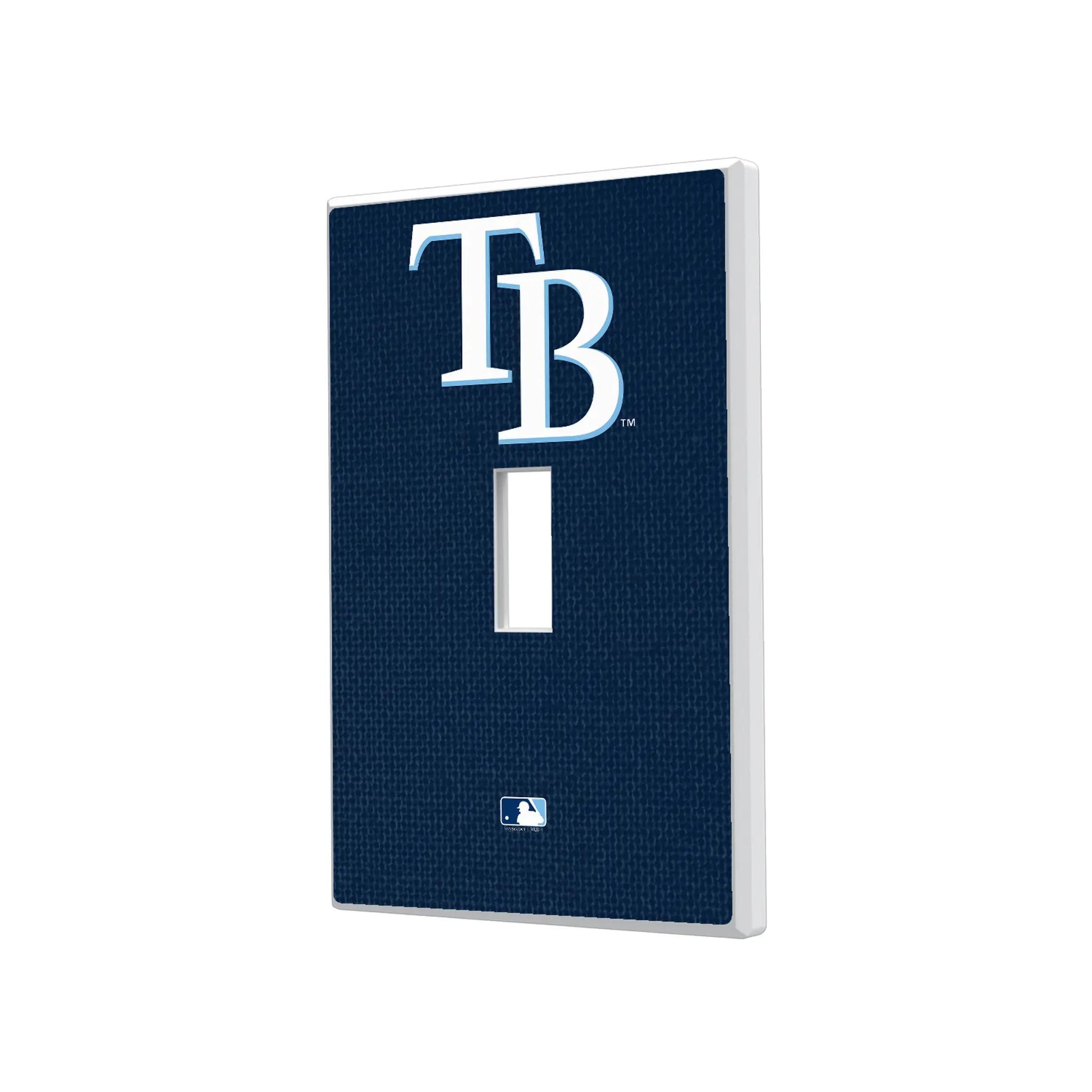 Tampa Bay Rays Solid Hidden-Screw Light Switch Plate