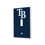 Tampa Bay Rays Solid Hidden-Screw Light Switch Plate