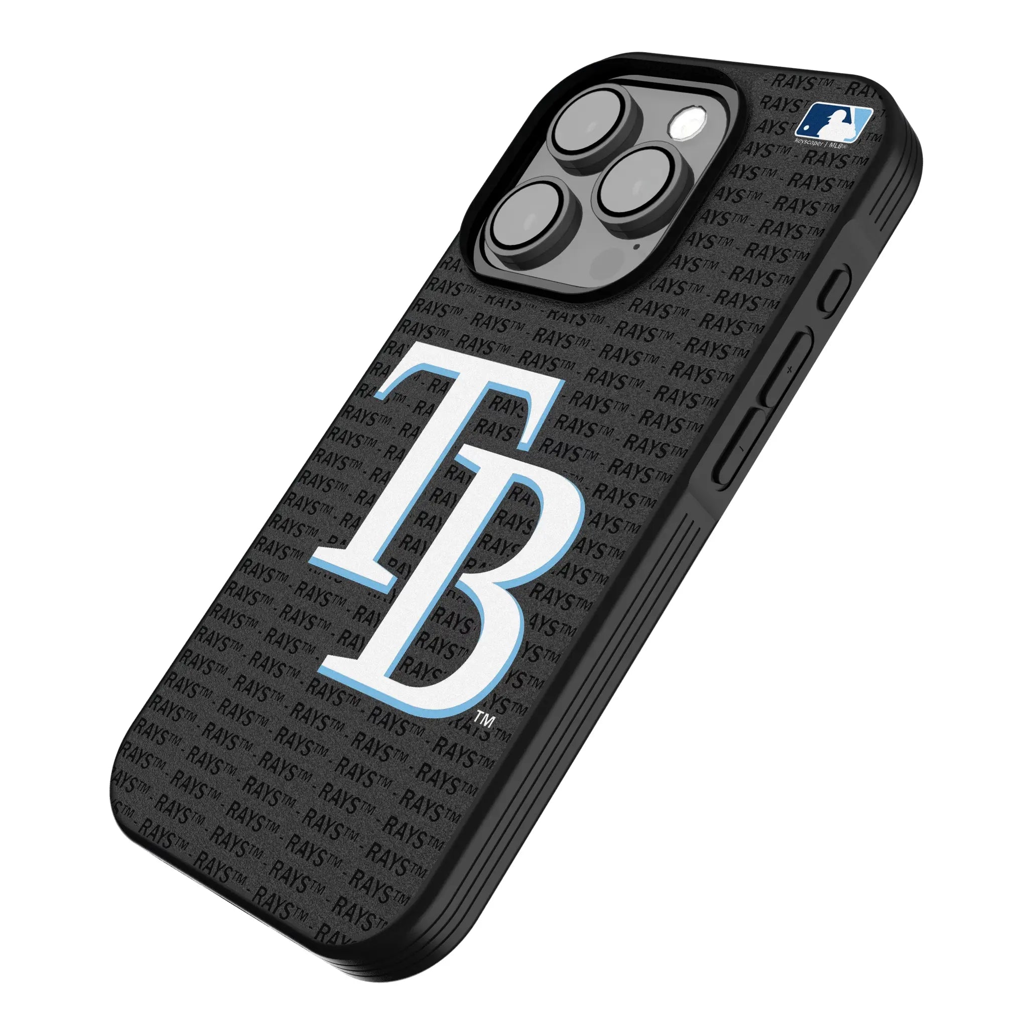 Tampa Bay Rays Text Backdrop Bump Phone Case