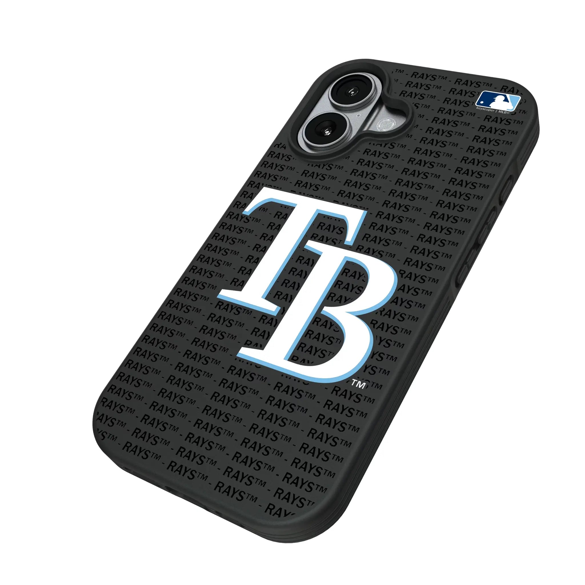Tampa Bay Rays Text Backdrop Bump Phone Case