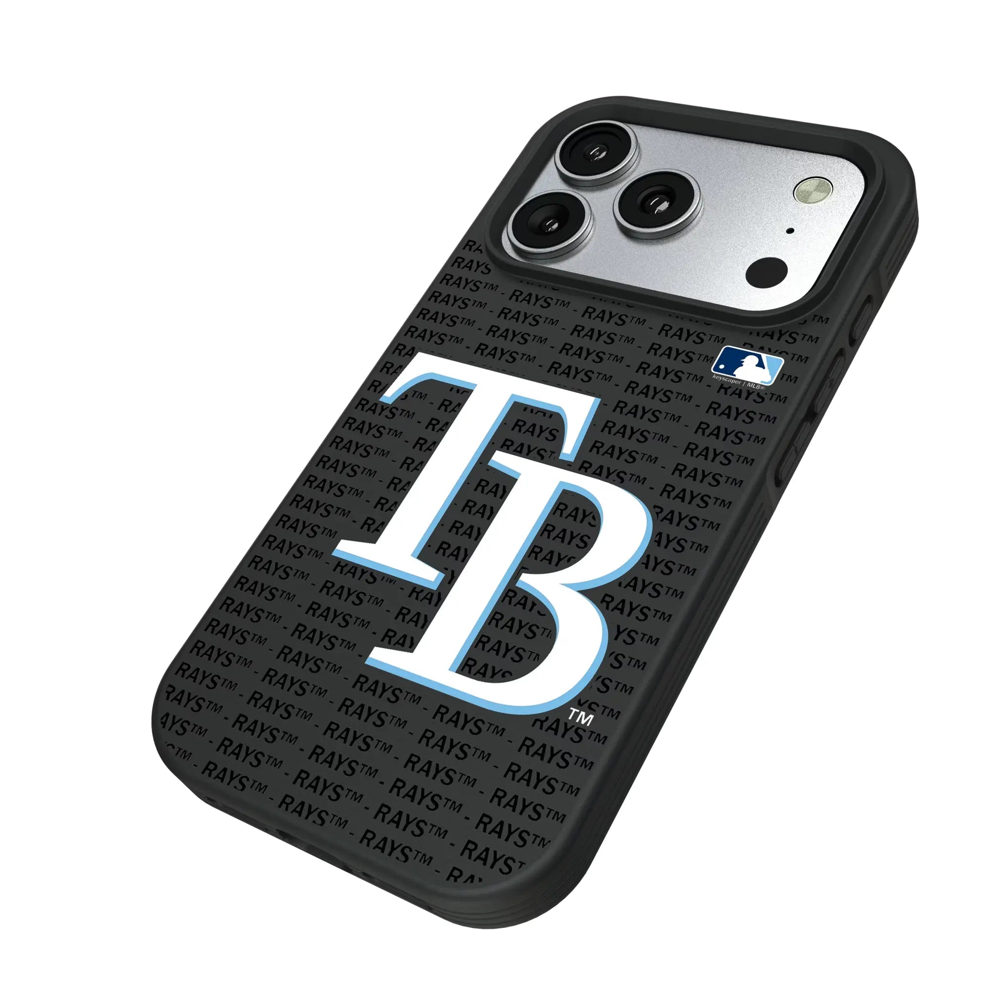 Tampa Bay Rays Text Backdrop Bump Phone Case