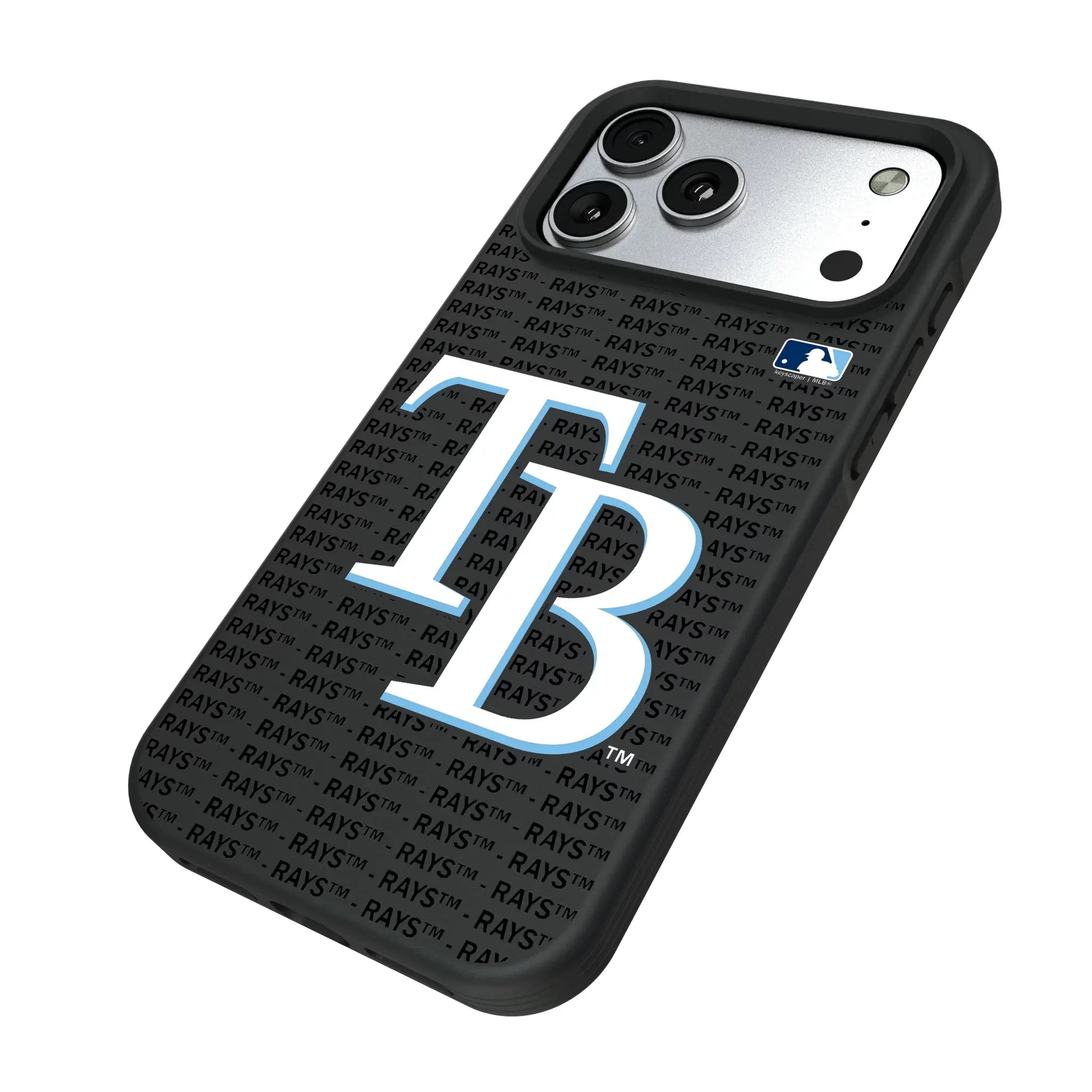 Tampa Bay Rays Text Backdrop Bump Phone Case